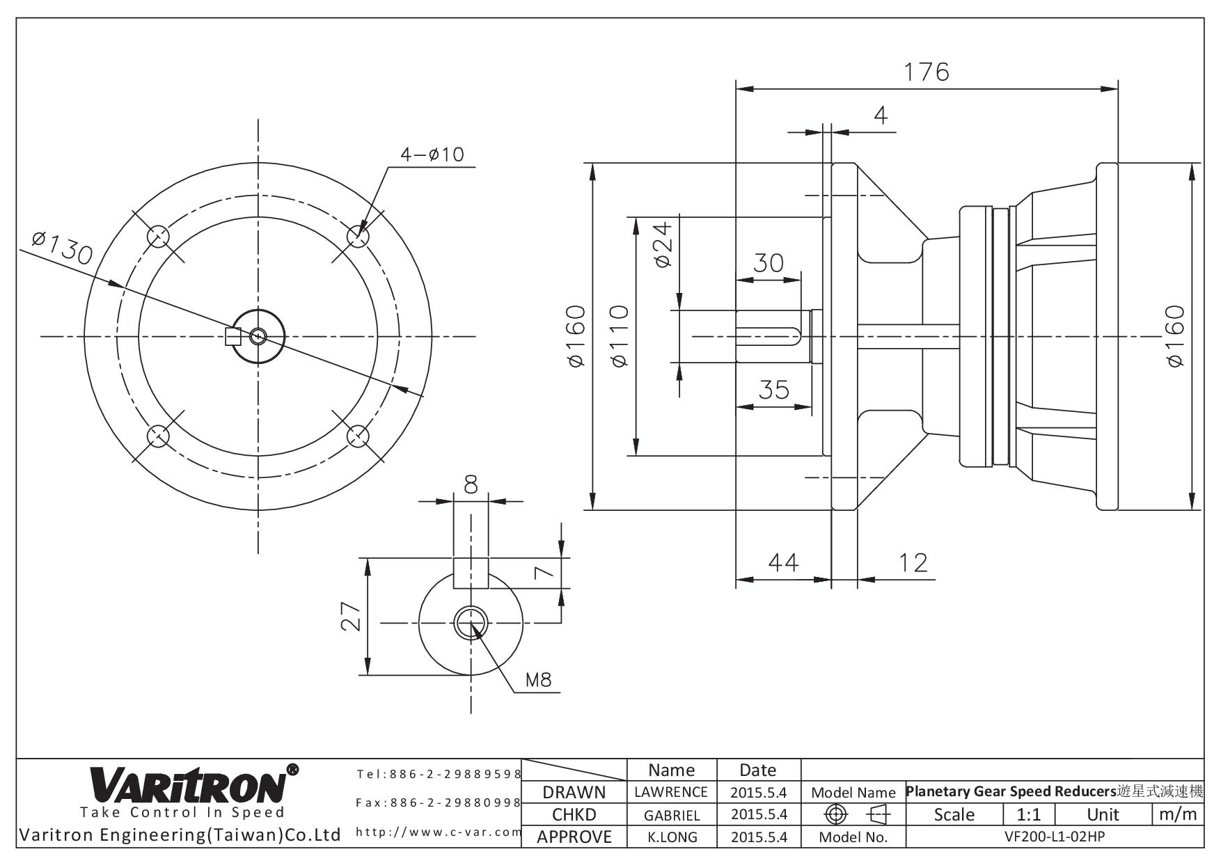 VF200-L1-0.2HP